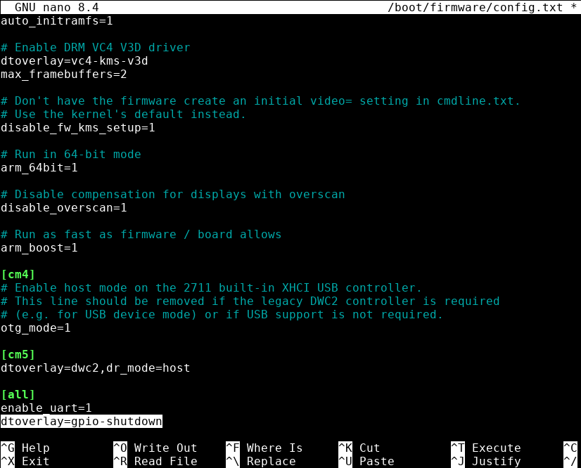 RaspberryPi_config_on_off
